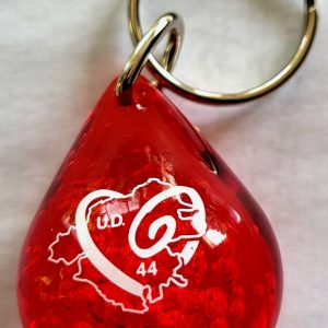 Goutte porte-clés-lot de 10